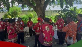 Musik Suling Tambur Yakonde, Siap Hibur Peserta Serasehan