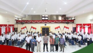 Polres Yapen Berikan Materi Bahaya Terorisme dan Seputar Kamtibmas Bagi Mahasiswa