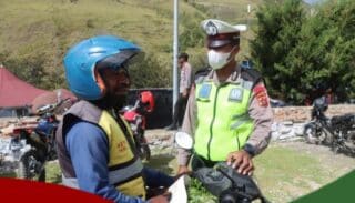 Demi Keamanan Pengguna Jalan, SatLantas Polres Lanny Gelar Razia