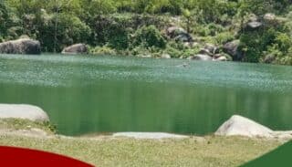 Kolam Renang Alami Kampung Bambar, Jadi Rekreasi Bagi Peserta KMAN