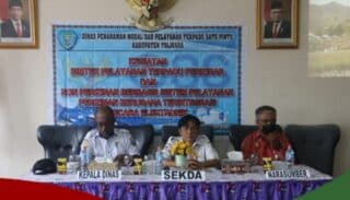 Urus Izin Usaha Secara Online, DPM-PTSP Tolikara Gelar Bimtek Pelayanan Terpadu