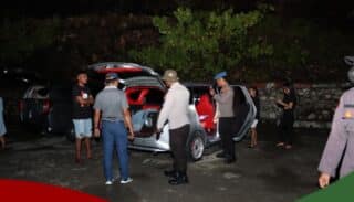 Sajam dan Miras Ilegal Diamankan Saat Patroli UKL Polresta Jayapura