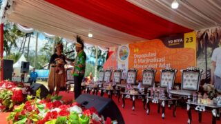 Pembukaan KMAN Bahas De-Populasi dan Marginalisasi Masyarakat Adat Papua-Port Numbay