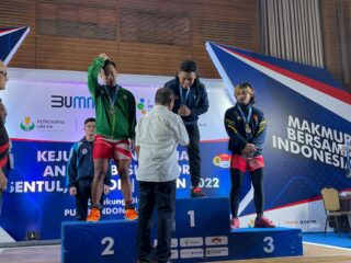 Atlet Papua Raih 11 Medali di Kejurnas Angkat Besi Jawa Barat