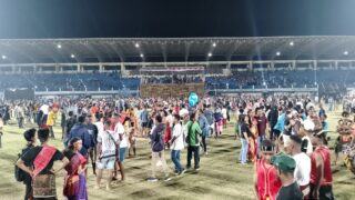 Meriahnya Malam Puncak Penutupan Kongres Masyarakat Adat se-Indonesia di SBY