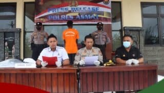 Akibat Ketahuan Berhubungan Badan, IS Habisi Nyawa Pacar Bersama Pamannya di Asmat