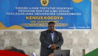 Kenius Kogoya Bedah Dampak Penyelenggaraan PON Pada Masyarakat Papua