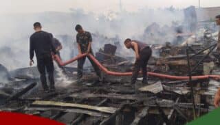 Si Jago Merah Melahap Puluhan Rumah di Agats, Kabupaten Asmat