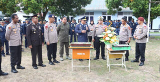 Polres Jayapura Beri Surprise Dengan Kunjungi 3 Markas TNI di Sentani