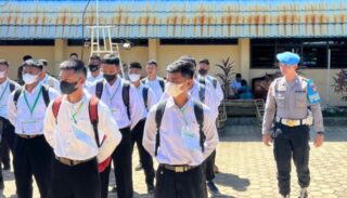 Propam Polda Papua Uji PMK Terhadap 79 Casis Tamtama Polri