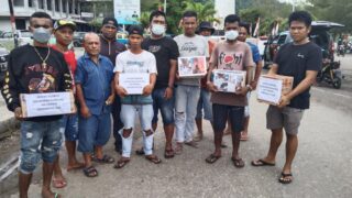 Driver Lintas Dawai Jalankan Aksi Peduli Korban Kebakaran Kampung Awunawai