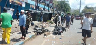 Tabrakan Beruntung di Harapan, Seorang Penumpang Strada Triton Meninggal Dunia