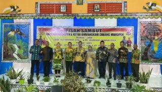 Hadiri Pisah Sambut Kapolres Waropen Dandim 1709 Yawa Berikan Apresiasi