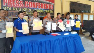 Satreskrim Polres Yapen Tetapkan 3 Tersangka Penggunaan  Ijazah Palsu