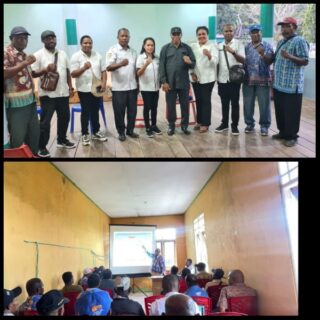 Pemkab Jayapura Sosialisasi Dasar Hukum Pembentukan Kampung Adat