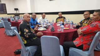 Pj Bupati Yapen Hadiri Rakor Kepala Daerah Se-Tanah Papua Bersama Mendagri