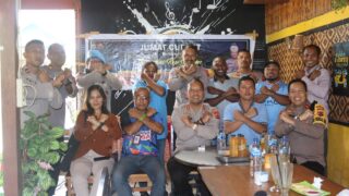“Jumat Curhat” Kapolres Yapen Bersama Wartawan, Sekaligus Peringati HPN