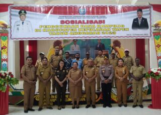 Pj Bupati Yapen Pinta Dana Kampung 2023 Berkontribusi Bagi Penanganan Stunting, Inflasi dan Pengembangan Kopi Ambaidiru