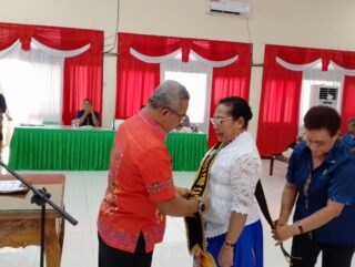 Ini Pesan PJ Bupati Yapen Kepada Pengurus Bunda Paud Yang Baru Dilantik