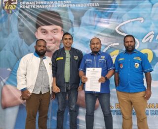 Resmi, Herman Ade Somadayo Ditunjuk sebagai Karteker Ketua DPD KNPI Provinsi Papua Pegunungan