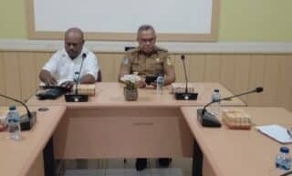 Pj Bupati Cyfrianus Mambay Sambut Baik Pembentukan Bunda PAUD di Kepulauan Yapen