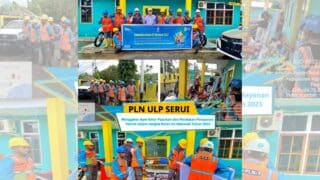 Peringati Bulan K3, PT PLN ULP Serui Gelar Peralatan Personil Yantek