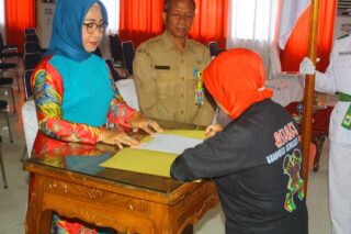 Wakili Pj Bupati, Asisten I Lantik ASIAFI Kepulauan Yapen Periode 2023-2027