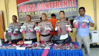 Ganja Seberat 2,6 Kg Berhasil Diungkap Polres Yapen Diatas Kapal Penumpang