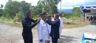 Ratusan Pejabat Eselon III dan IV Pemkab Jayapura Dilantik di Alam Terbuka