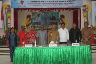 Pertajam Renja APBD Tahun 2024, Pj Bupati Yapen Gelar  Forum OPD Penyusunan Ranwal RKPD