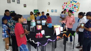 Tampilkan Project Pembelajaran Tengah Semester, SKKB Serui Gelar Open House
