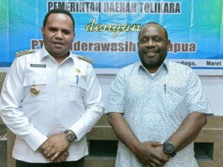 Atasi Kesulitan Tranportasi Udara, Pemkab Tolikara Kembali Jalin Kerja Sama dengan PT. Cenderawasih Air
