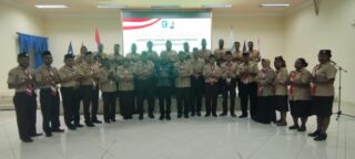Pj Bupati Buka Rakercab Gerakan Pramuka Kwarcab Jayapura, Ini Harapannya