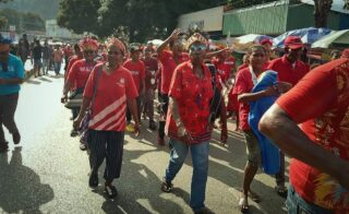 Syukuran HUT Kampung Waena ke-68 Meriah, Karnaval Budaya, UMKM, Hingga Artis Lokal Pun Dilibatkan