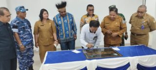 Berskala Internasional Gedung Layanan Perpustakaan di Kabupaten Jayapura Diresmikan