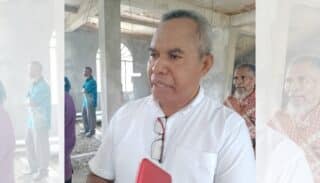 Rayakan Jumat Agung di GKI Sion Ariepi Sekaligus Mambay Tinjau Pembangunan Gedung Baru