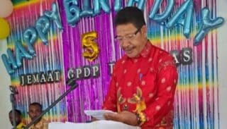 Jemaat GPDP Tiberias Rayakan HUT Ke-5, Ini Harapan Pj Bupati Yapen