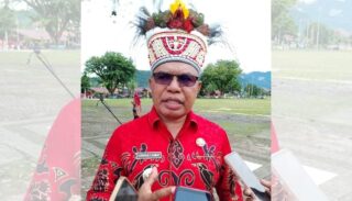 Pj Bupati Mambay Harap Momentum Hardiknas 2023, Sekolah di Yapen Amalkan Butir-butir Pancasila