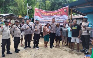 Bersama Masyarakat Kampung Turu, Polsek KPL Serui Terima Pengaduan Masyarakat