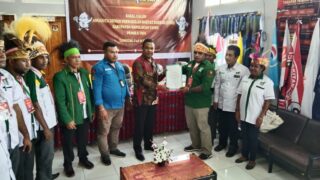 Serahkan Berkas 25 Bacaleg Ke KPUD, PKB Pemenang Pemilu 2024 di Yapen
