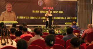 Pj Bupati Mansnembra: Bicara 2024, Yang Harus Pimpin Sarmi Adalah Anak Asli
