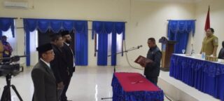 Badan Pengawas Perusda Baniyau Dilantik, Ini pesan Pj Bupati Jayapura