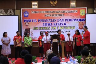 SDN Inpres Vim 3 Kotaraja Jayapura Luluskan 83 Siswa Kelas 6, Kepsek: Semangat Belajar Lagi