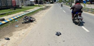 Di Sentani, Pengendara Sepeda Motor Tabrak Pejalan Kaki Hingga Tewas