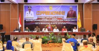 Diskusi Bersama Pemuda dan Mahasiswa, Pemkot Jayapura Terima Saran dan Kritik Untuk Cari Solusi