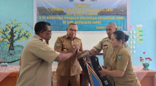 Diikuti 5 Sekolah Dasar Pelatihan Numerasi Resmi Dibuka PJ Bupati Yapen