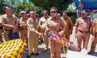 Dekatkan Akses Pendidikan Pemkab Kepulauan Yapen Resmikan SMA N Kiriyow