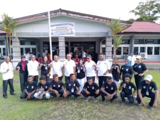 14 Atlet Kormi 2023 Asal Yapen di Lepas Pj Bupati Mambay dan Ketua DPR