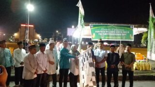 Pawai Takbiran Idul Adha 1444 Hijriah di Kota Serui Dilepas Oleh Sekda Erny Tania