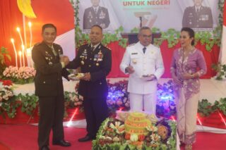 Dandim 1709 Yawa Hadiri Upacara Peringatan HUT   Bhayangkara Ke-77 di Yapen